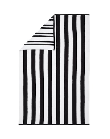 Bianca Reversible Stripe Jacquard Towels