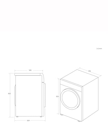 Hoover H-Dry 350 HRE C9TBE-80 WiFi 9kg Condenser Tumble Dryer White + Install