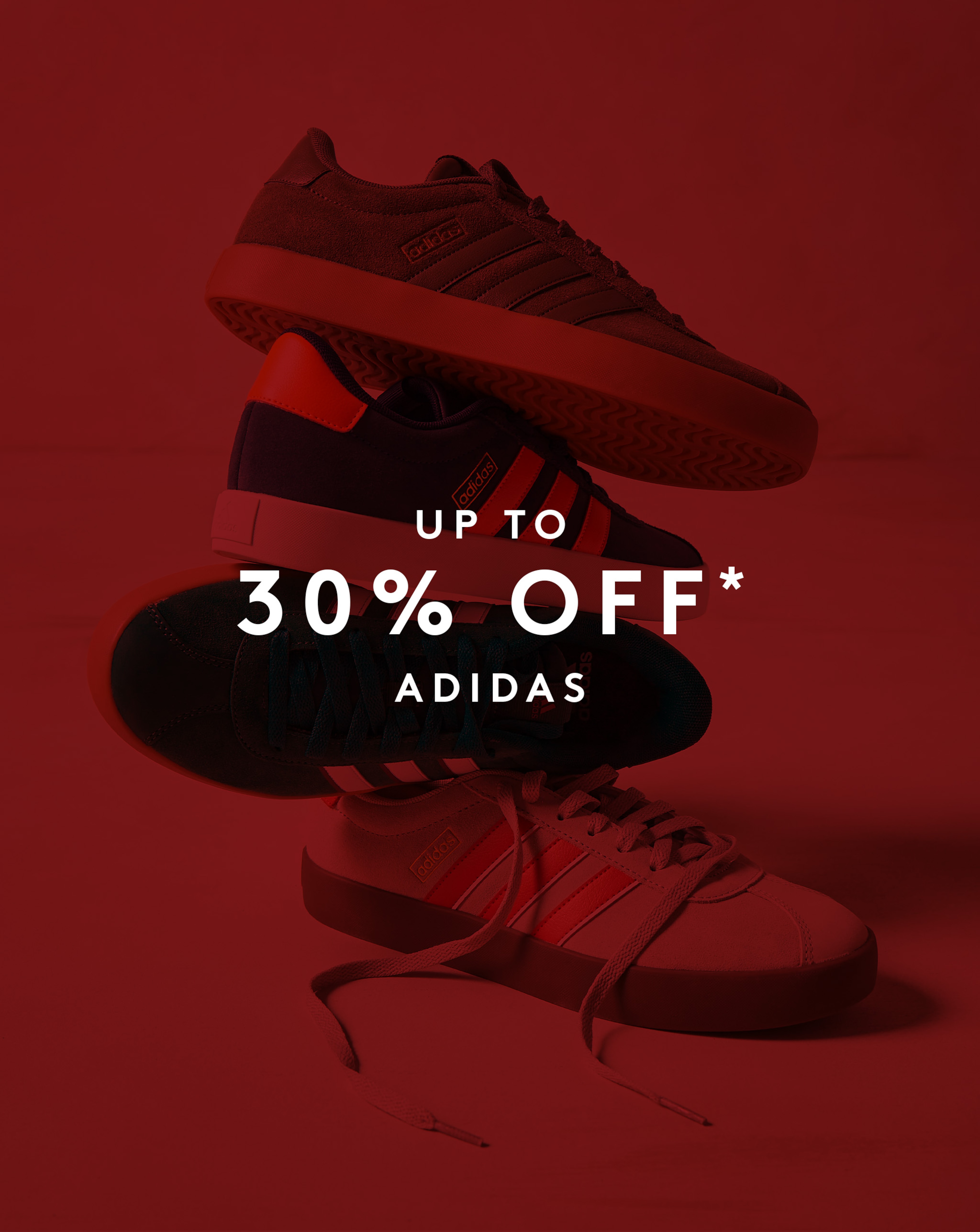 Up to 30% off adidas
