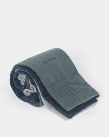 BOSS 4 Pack Logo Gift Box Socks - Multi