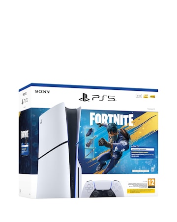 PlayStation 5 Disc Console - 1TB Fortnite Flowering Chaos Bundle