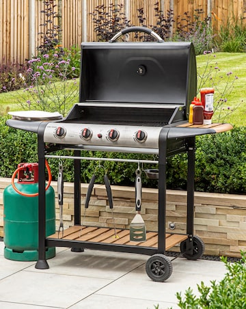 George Foreman 4 Burner Gas BBQ