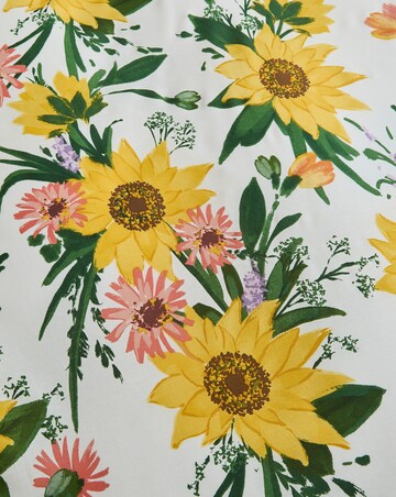 Claudette Floral Bouquet Cotton Blend Duvet Cover Set