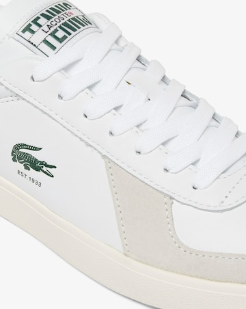 Lacoste Baseshot Pro Leather Trainer - White
