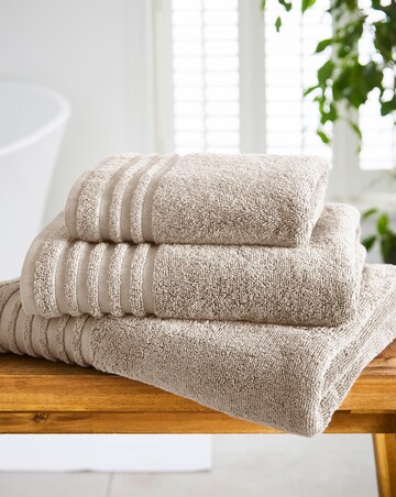 Soft Snuggle 400GSM Towel - Stone