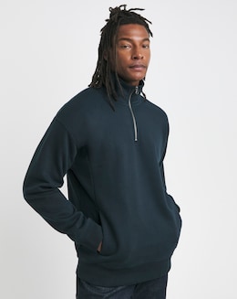 1/4 Zip Relaxed Fit Sweatshirt