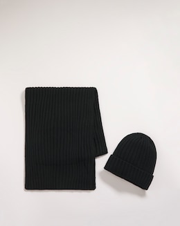 Basic Beanie and Scarf Set