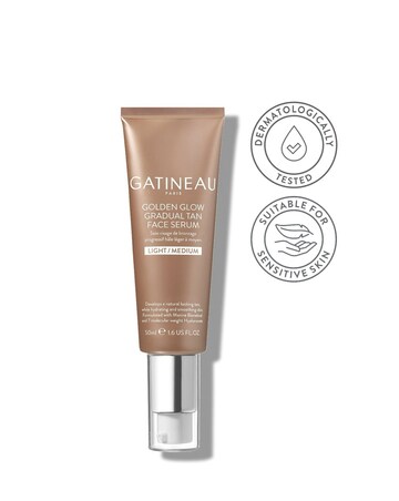 Golden Glow Gradual Tan Face Serum Light Medium 50ml