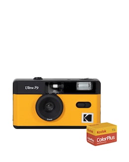 Kodak Ultra F9 Reusable Camera Bundle with 36 Exposure Film Pack - Yellow
