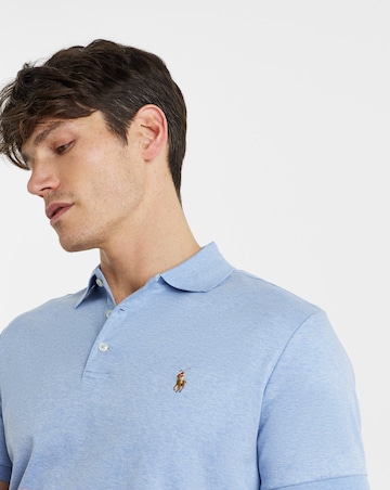 Polo Ralph Lauren Short Sleeve Soft Cotton Polo - Blue