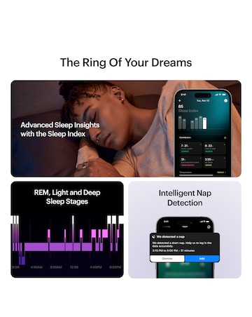 Ultrahuman Ring AIR Bluetooth Smart Ring - Brushed Rose Gold - Size 7