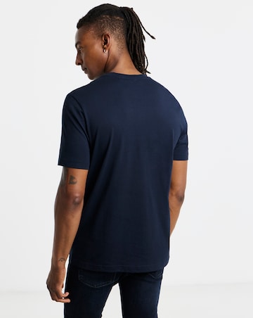 BOSS Short Sleeve Graphic Animal T-Shirt - Dark Blue