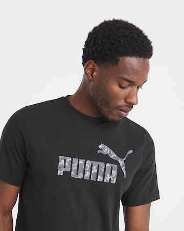 PUMA Essentials Camo Logo T-Shirt