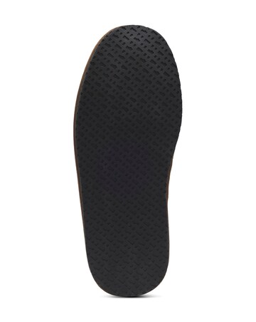 BOSS Lined Muled Slipper - Dark Brown