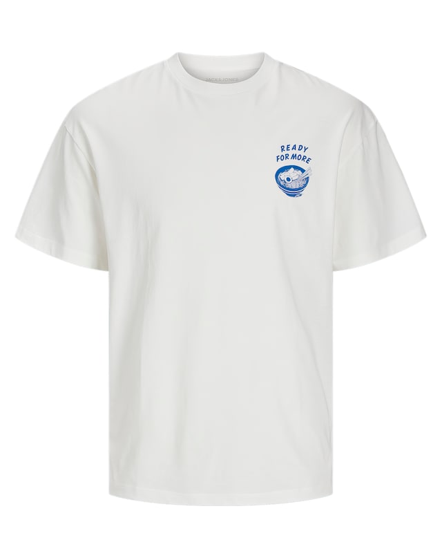 Jack & Jones Charge Back Graphic T-Shirt - White