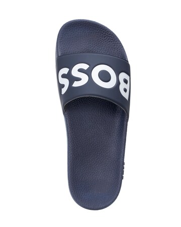 BOSS Dark Blue Aryeh Slide - Dark Blue