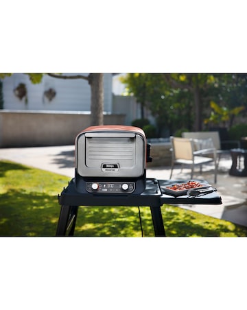 Ninja Woodfire Stand, Side Table Electric Outdoor Oven & BBQ Stand
