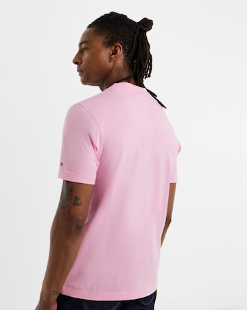 Tommy Hilfiger Short Sleeve Script T-Shirt - Pink