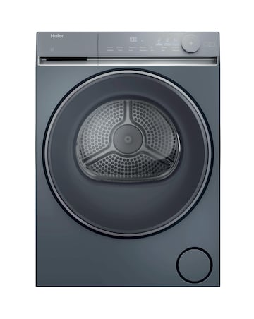Haier X7HD100C367GU1UK WiFi 10kg Heat Pump Tumble Dry Graphite Install