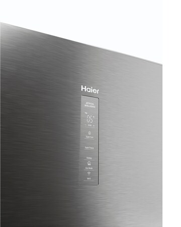 Haier HTW5618EWMG Combi Series 5 Water Dispenser Fridge Freezer - Inox