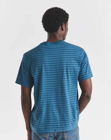 Levi's Short Sleeve Vintage Fit Graphic Stripe T-Shirt - Blue