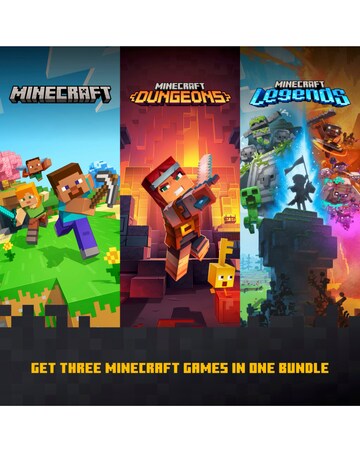 Minecraft Triple Game Bundle (Xbox Digital Download)
