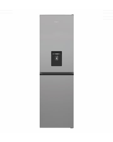 Hotpoint HPKH1261WS4UK 50/50 Fridge Freezer With Water Dispenser - Silver