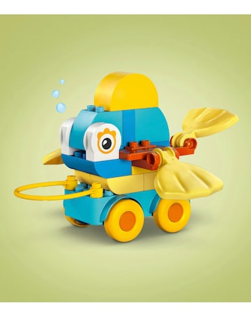 LEGO DUPLO Town 3in1 Animals on Wheels Building Toy for Imaginative Play 10448