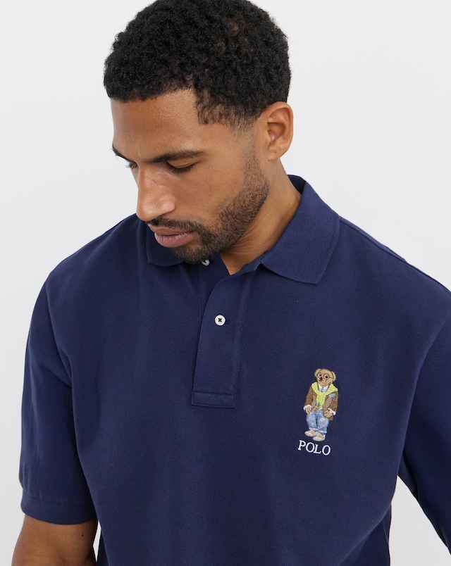 Polo Ralph Lauren Short Sleeve Bear Polo - Navy