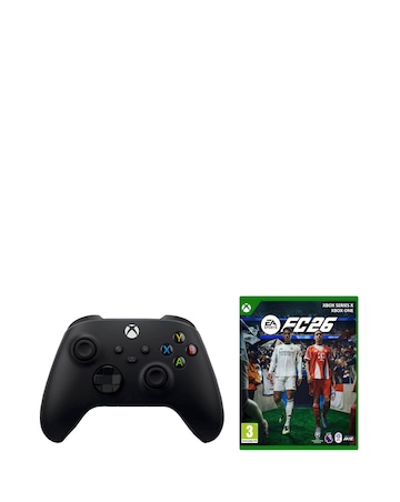 EA SPORTS FC 26 Standard Edition & Xbox Wireless Controller - Black