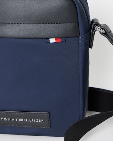 Tommy Hilfiger Nylon Mini Reporter Bag - Navy