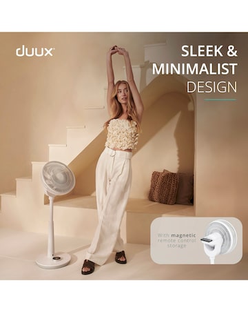 Duux Whisper 2 White Pedestal Fan