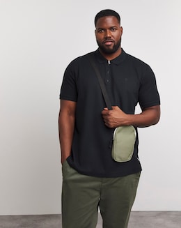 Jack &amp; Jones Johnny 1/4  Zip  Polo