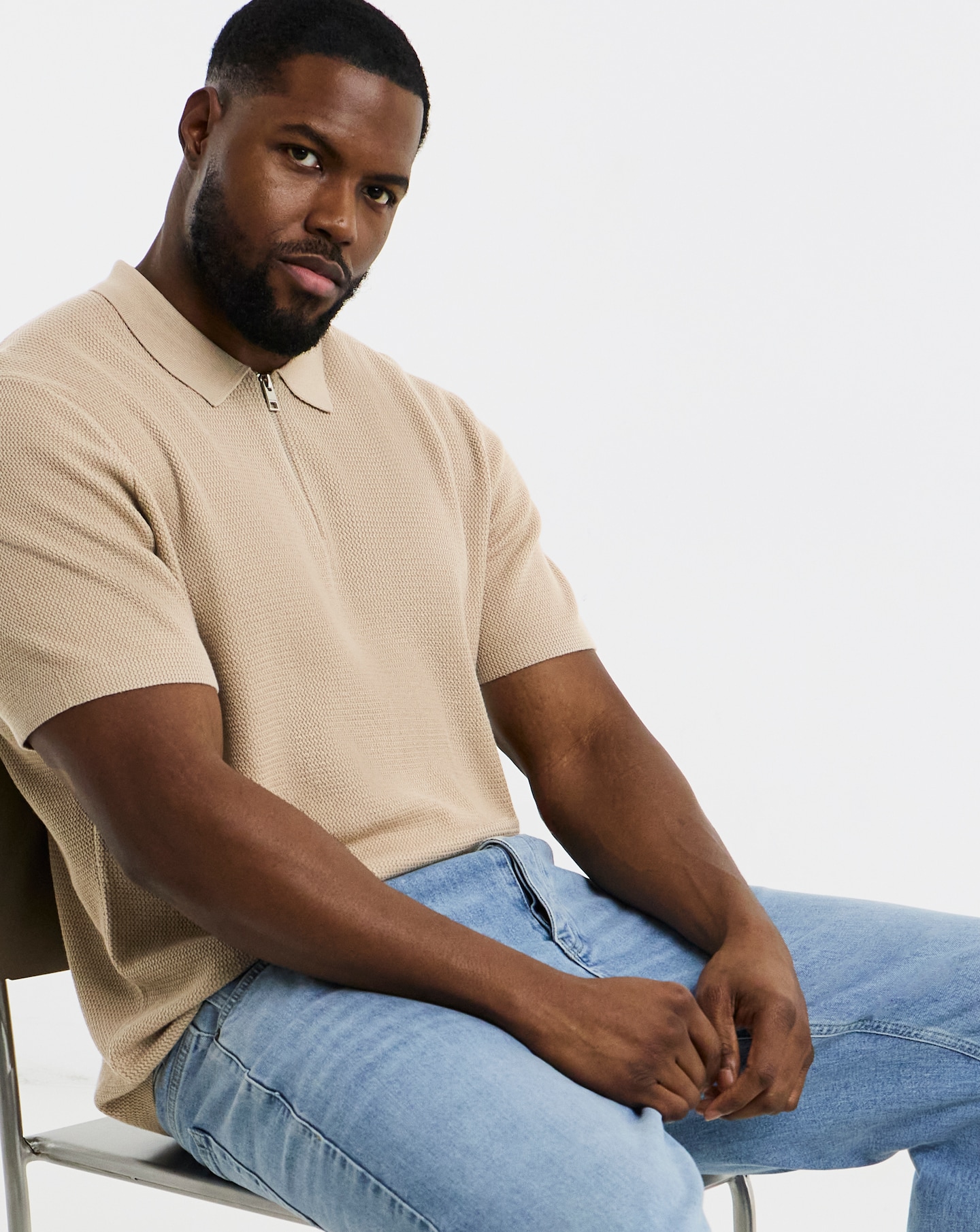 Men's Size 4XL 60/62in Long Sleeve Polo Shirts | Jacamo