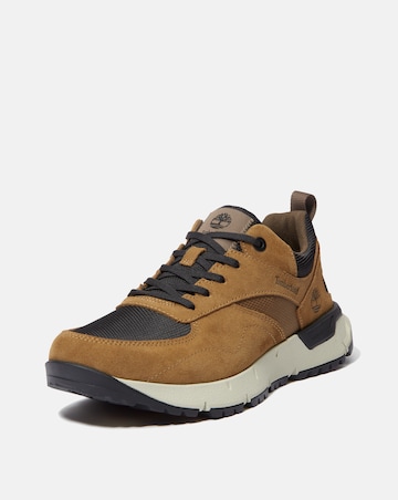 Timberland Voyager Park Low Lace Trainer - Olive
