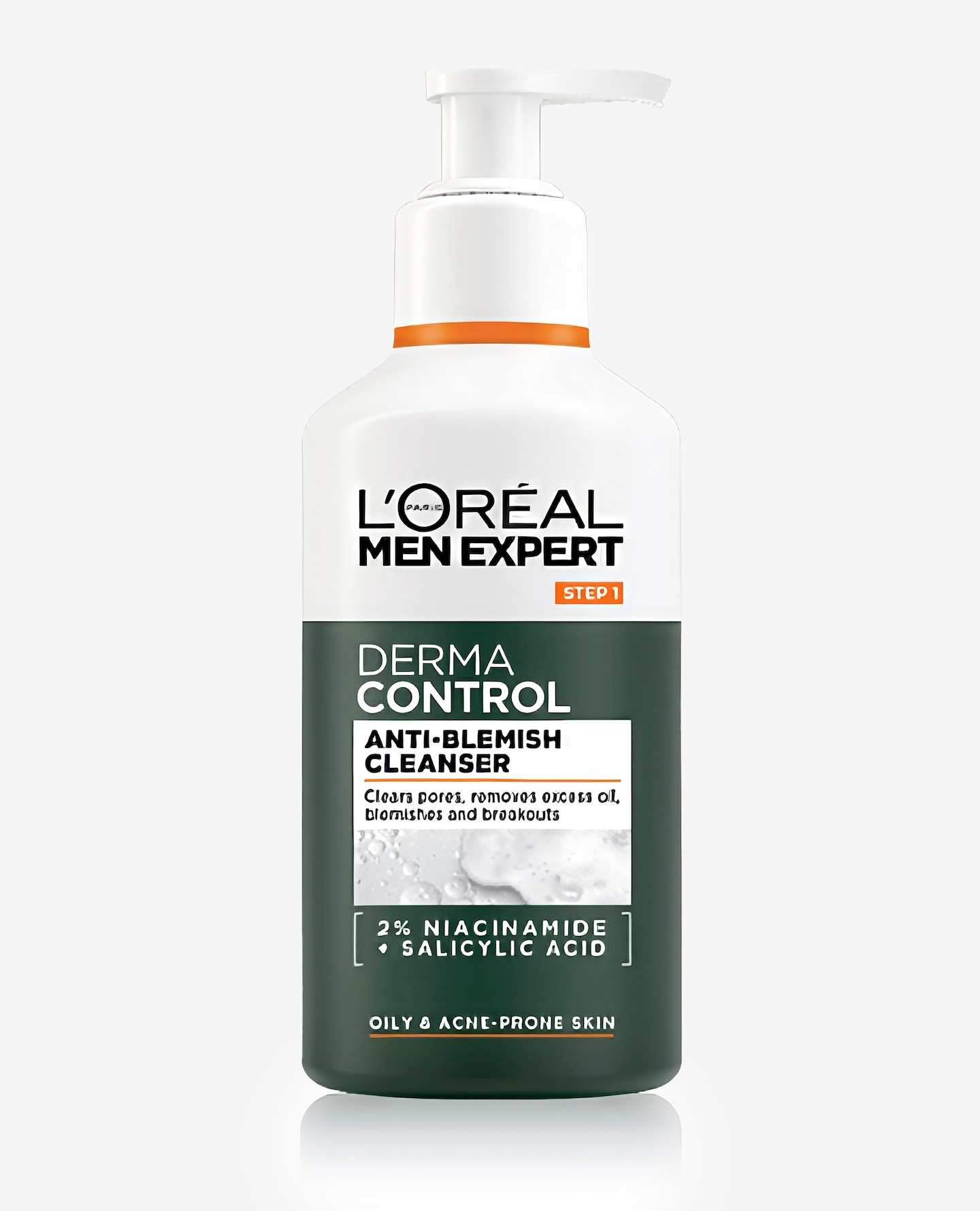 L'Oreal Men Expert Derma Control Purifying Cleansing Gel pictured