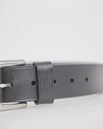 Polo Ralph Lauren Black Pebbled Leather Black