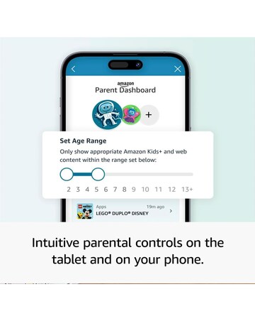 Amazon Fire HD 10 Kids Edition 10.1in 32GB Age 3-7 Tablet - Pink