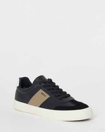 Boss Aiden Contrast Trainer - Charcoal