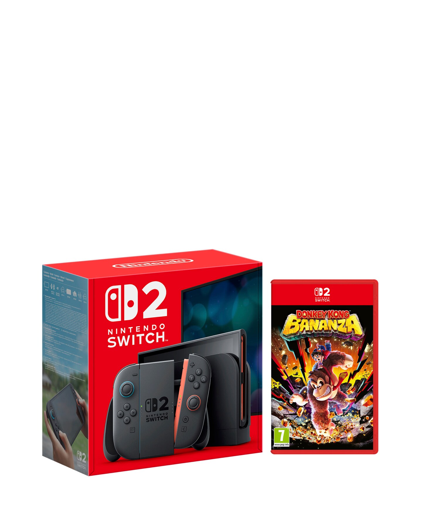 Nintendo Switch Console - Neon Red/Neon Blue | Jacamo
