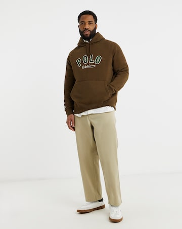 Polo Ralph Lauren Logo Hoodie - Brown