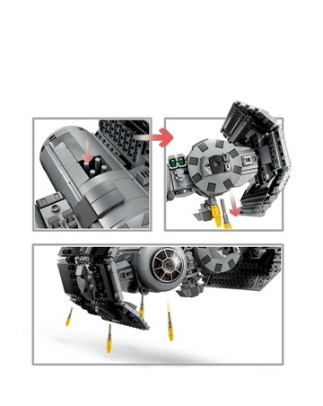 LEGO Star Wars TIE Bomber Starfighter Buildable Toy 75347