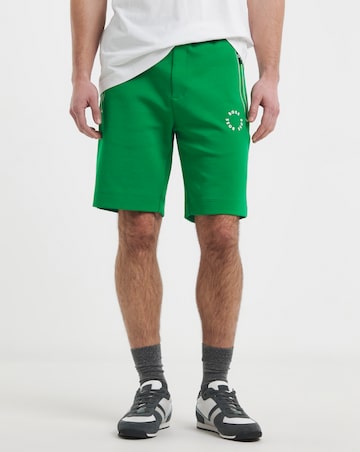 BOSS Green Circle Logo Sweat Short