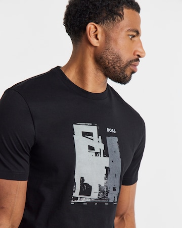 BOSS Short Sleeve Graphic T-Shirt - Black