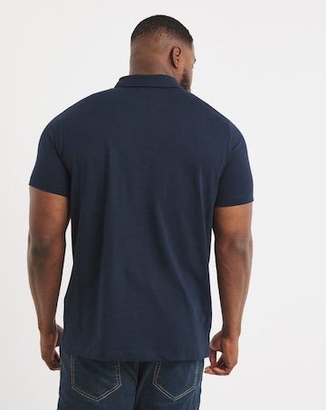 Two Pack Pure Cotton Jersey Polo