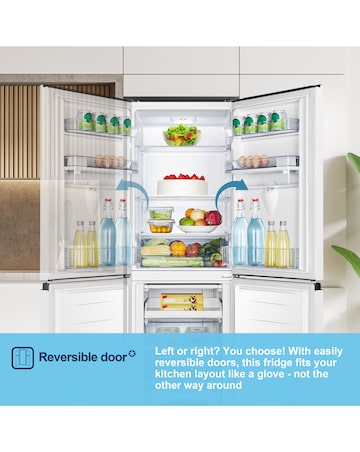 Fridgemaster MC55240DE Fridge Freezer with Water Dispenser