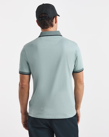 Barbour Short Sleeve Cornsay Jersey Polo Shirt - Slate