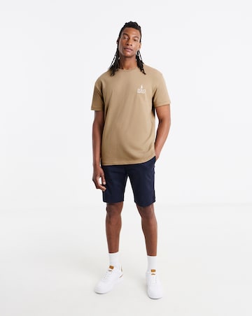 Polo Ralph Lauren Short Sleeve Chest Logo T-Shirt - Beige