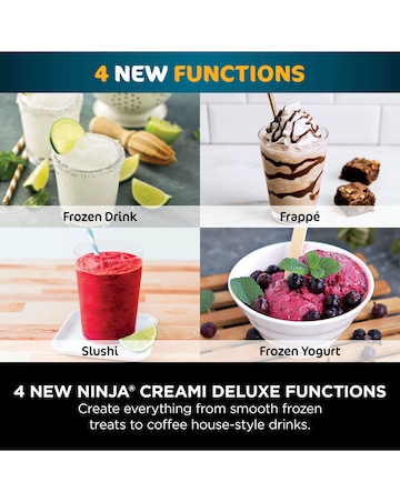 Ninja Creami NC501UK Deluxe Ice Cream and Frozen Dessert Maker