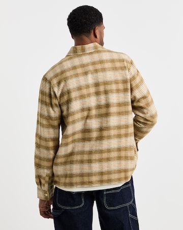 Dickies Forest Brushed Check Shirt - Light Beige